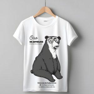 Camiseta Oso de anteojos para niñ@