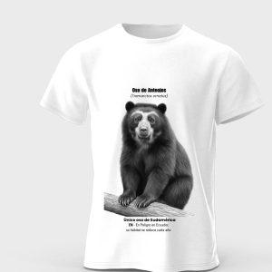 Camiseta Oso de anteojos para adulto - unisex